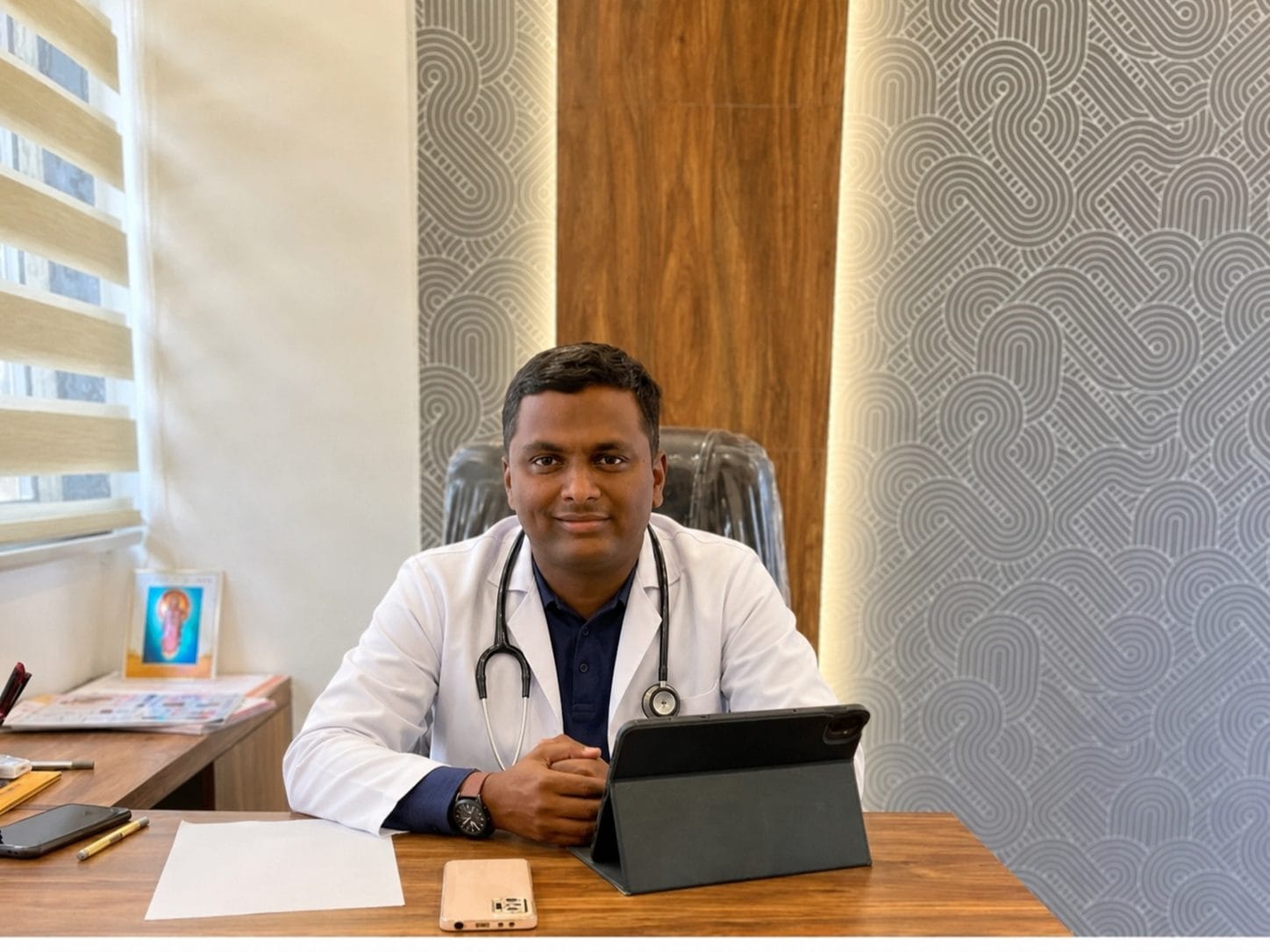 Ayurvedic doctor in Pune — consultation room