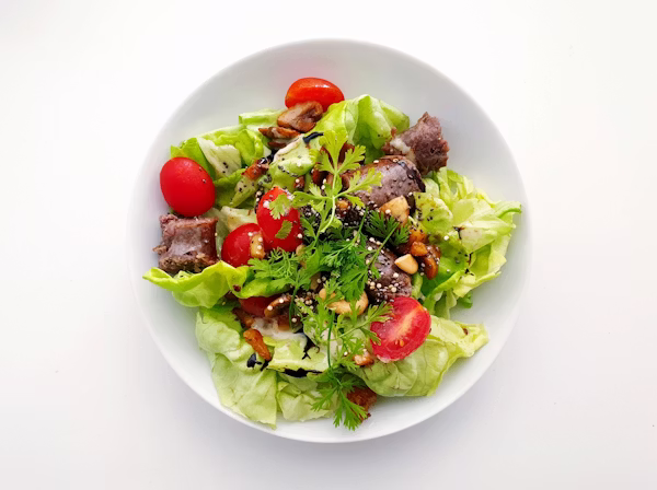 Healthy fruits and seeds — pomegranate, flaxseeds, almonds for PCOD