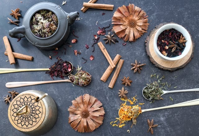 Ayurvedic herbs and medicinal plants for women's health