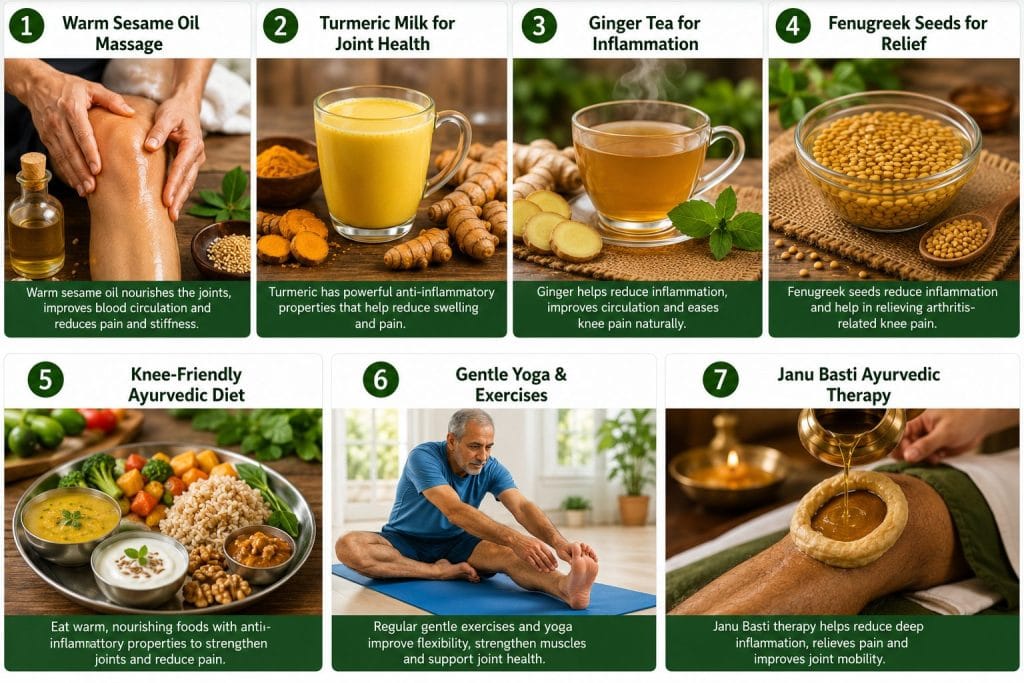 home remedies for knee pain