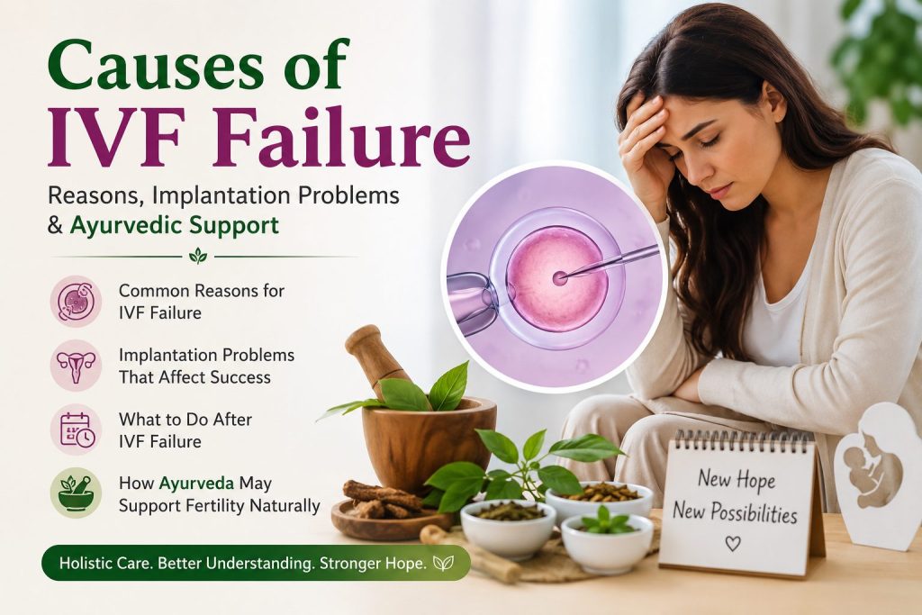 Causes of IVF Failure: Reasons, Implantation Issues & Ayurveda