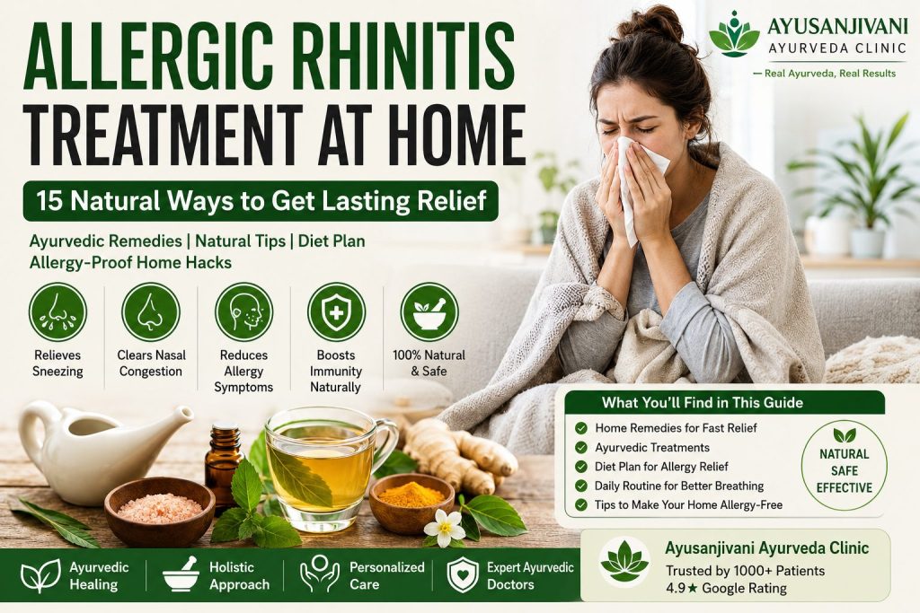 Allergic Rhinitis Treatment at Home : 15 Effective Natural Tips