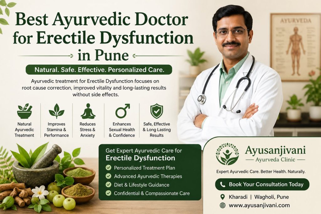 best Ayurvedic doctor for erectile dysfunction