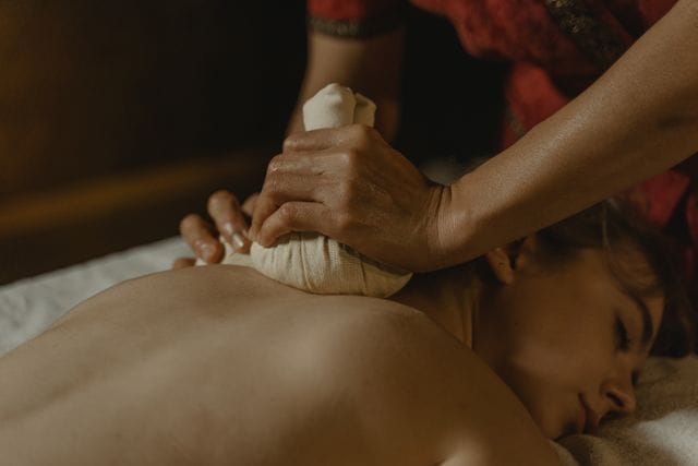 Authentic Ayurvedic herbs and medicinal spices used in classical Virechana treatment