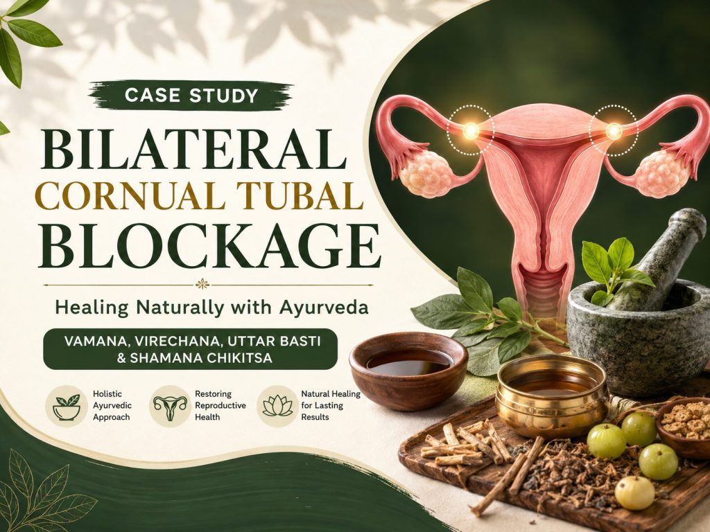 Successful Management of Bilateral Cornual Tubal Blockage by Ayurvedic Purification Therapy