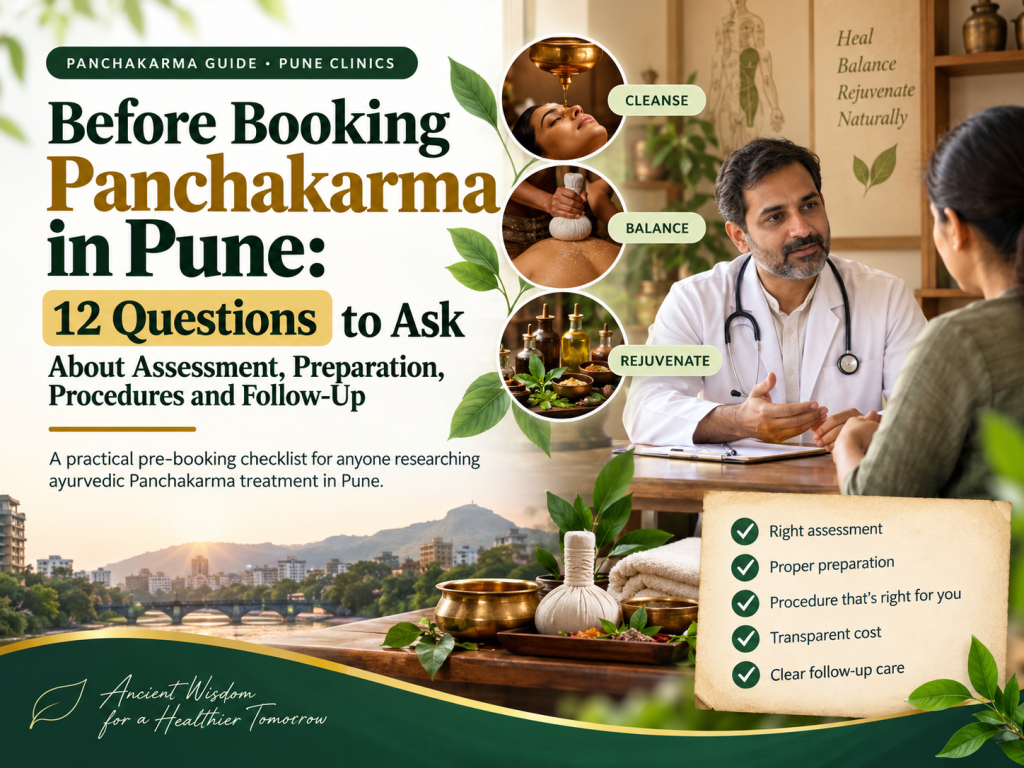Before Booking Panchakarma in Pune: 12 Questions to Ask