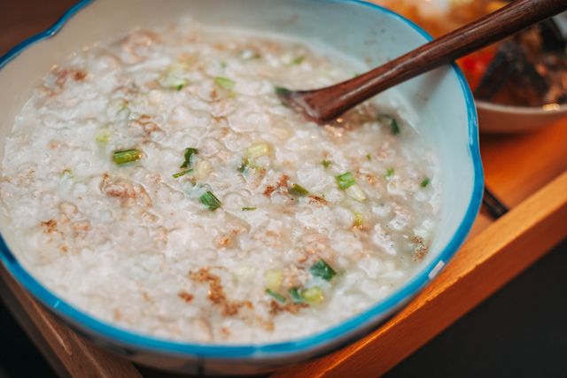 Bowl of thin rice gruel (peya) used in the Samsarjana Krama diet followed after Panchakarma
